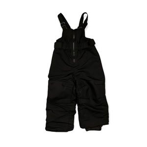 Cherokee unisex black toddler’s ski snowboard snow bib size 2T